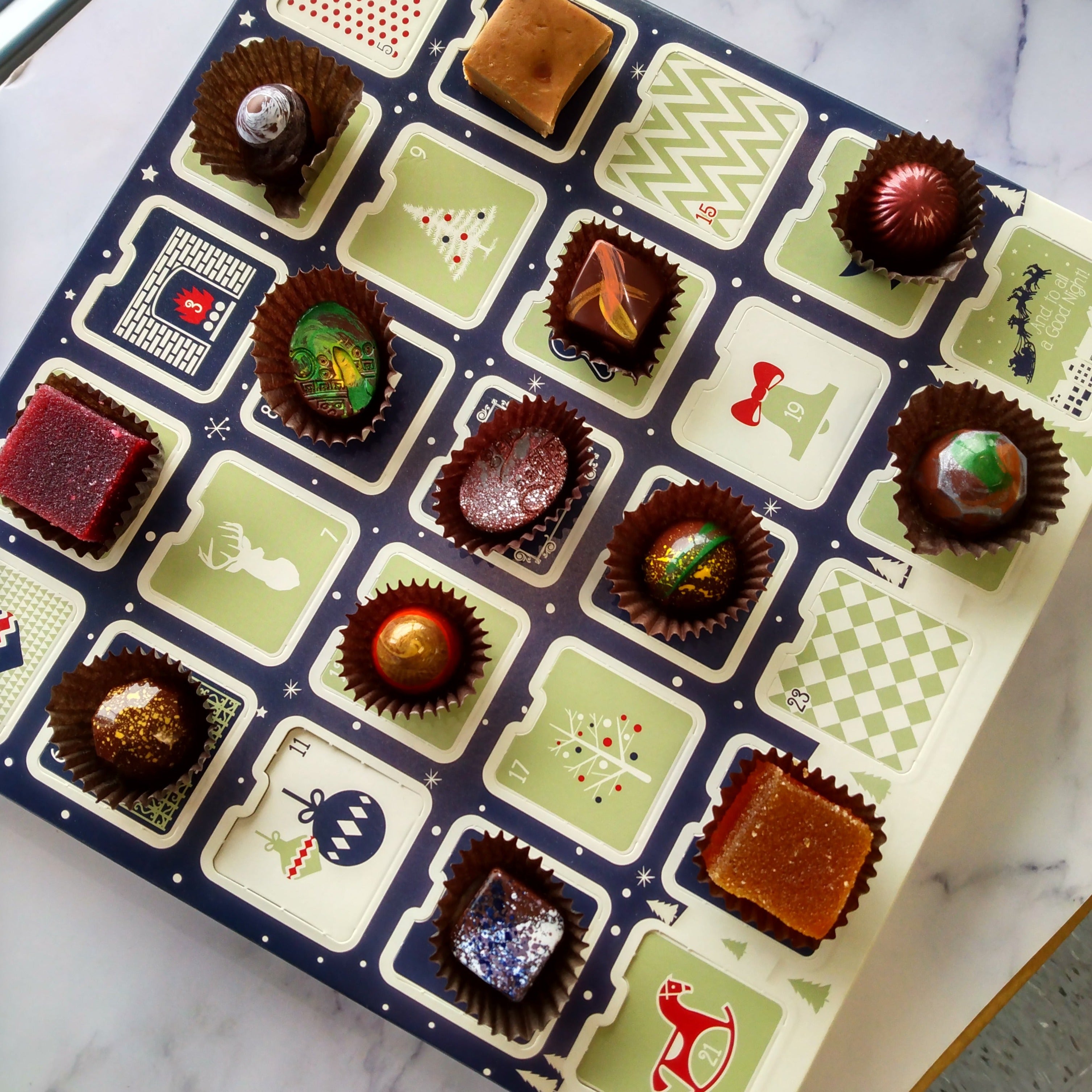 Bon Bon and Truffle Holiday Advent Calendar m2 Confections