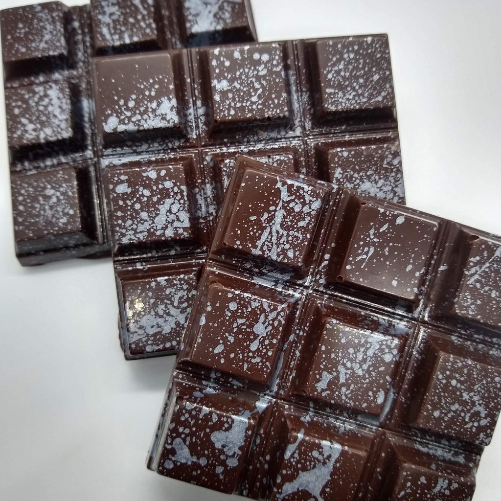 m2 confections dark chocolate cherry crunch bar
