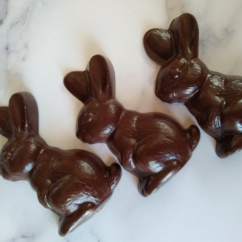 Dark Chocolate Easter Bunny - m2 Confections